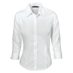 Womens Polyester Cotton Shirt 3/4 Sleeve