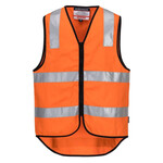 Hi-Vis Cotton Zipped Vest