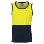 Cotton Back Two Tone Singlet