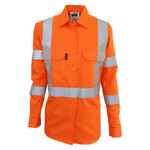 Womens  HiVis 3 way vented "X" back & Bio-motion taped shirt 