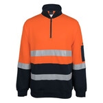 Hi-Vi (D+N)310 Cotton Half Zip Fleece