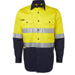 Mens Hi Vis (D+N) Long Sleeve 190G Shirt